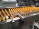 Transfer Kaca dan Menghidupkan Sistem Skew Turning Table 90 ° Rotation Roller Conveyor Line pemasok