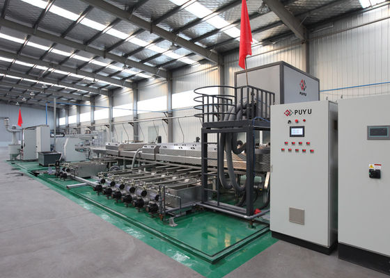Cina Rak aluminium industri 1600 mm Kaca Mesin Cuci Untuk Cermin Kaca Coating pemasok