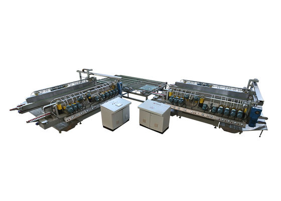 Cina Kaca Edge Polishing Machine Line untuk Grinding And Polishing Equipments pemasok